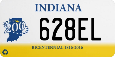 IN license plate 628EL