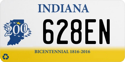 IN license plate 628EN