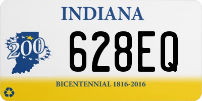 IN license plate 628EQ