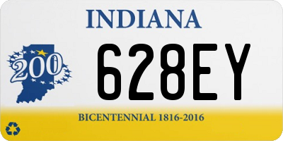 IN license plate 628EY