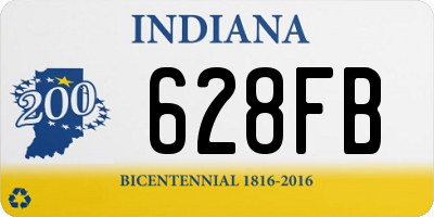 IN license plate 628FB