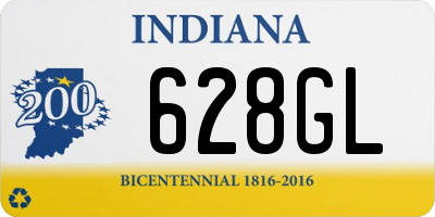 IN license plate 628GL