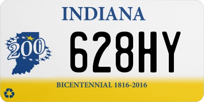 IN license plate 628HY