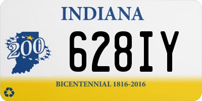 IN license plate 628IY