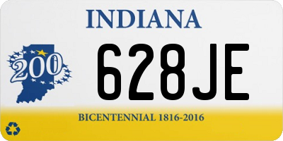 IN license plate 628JE