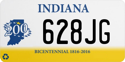 IN license plate 628JG