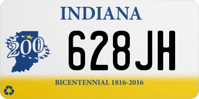 IN license plate 628JH