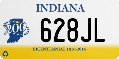 IN license plate 628JL