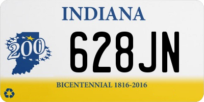 IN license plate 628JN