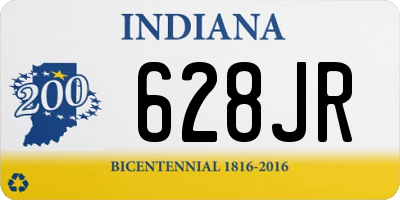 IN license plate 628JR