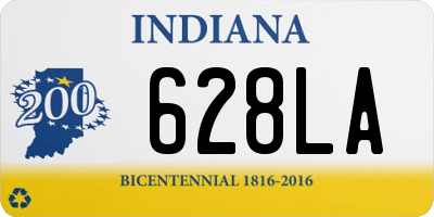 IN license plate 628LA