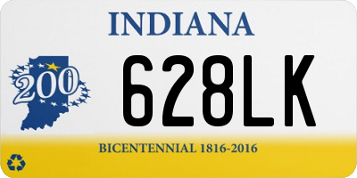 IN license plate 628LK