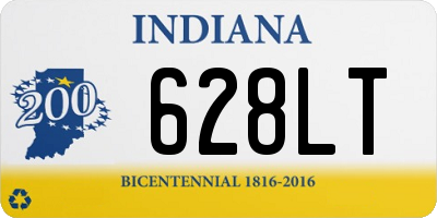 IN license plate 628LT