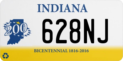 IN license plate 628NJ