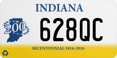 IN license plate 628QC