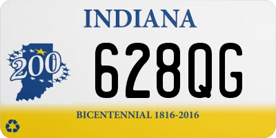 IN license plate 628QG