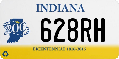 IN license plate 628RH