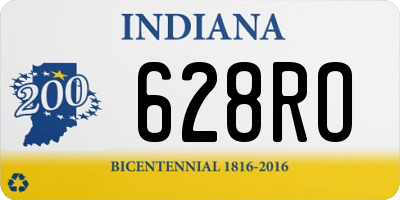 IN license plate 628RO