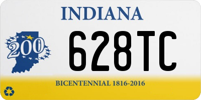 IN license plate 628TC