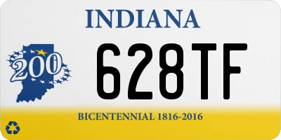 IN license plate 628TF