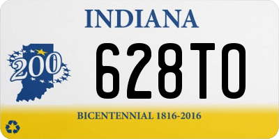 IN license plate 628TO