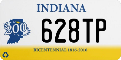 IN license plate 628TP