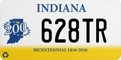 IN license plate 628TR