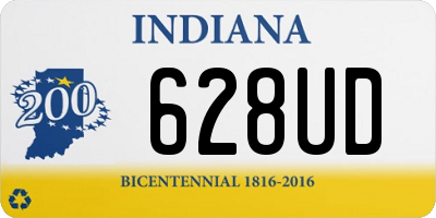 IN license plate 628UD