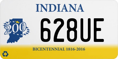 IN license plate 628UE