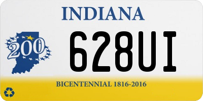 IN license plate 628UI