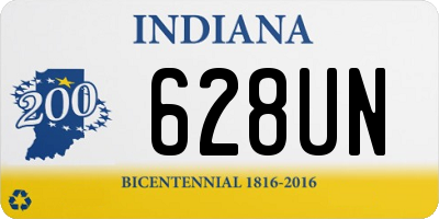 IN license plate 628UN