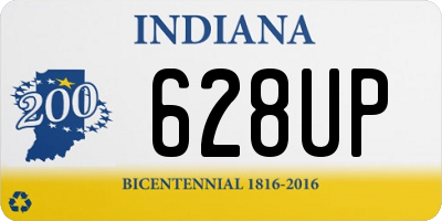 IN license plate 628UP