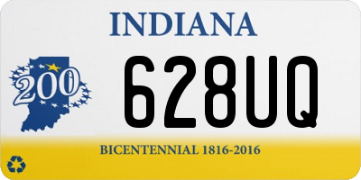 IN license plate 628UQ