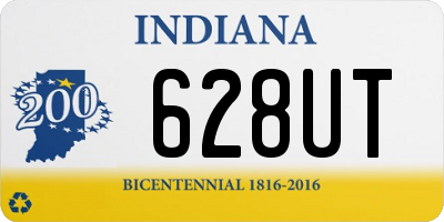 IN license plate 628UT