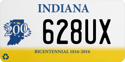 IN license plate 628UX