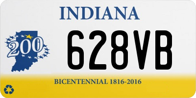 IN license plate 628VB