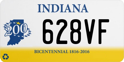 IN license plate 628VF