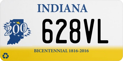 IN license plate 628VL