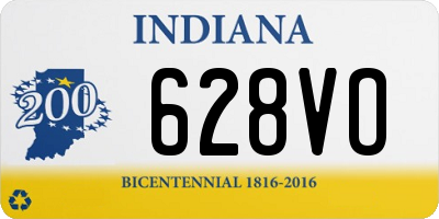 IN license plate 628VO