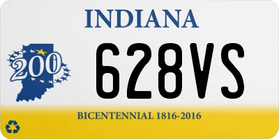 IN license plate 628VS