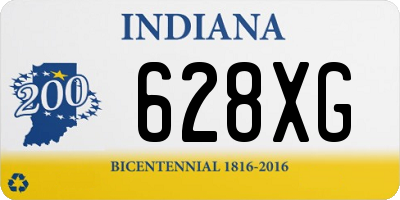 IN license plate 628XG