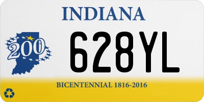 IN license plate 628YL