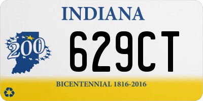 IN license plate 629CT