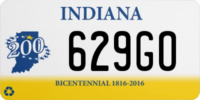 IN license plate 629GO