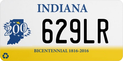 IN license plate 629LR