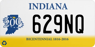 IN license plate 629NQ