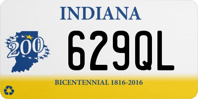 IN license plate 629QL