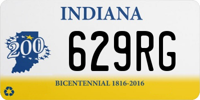 IN license plate 629RG