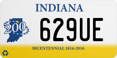 IN license plate 629UE