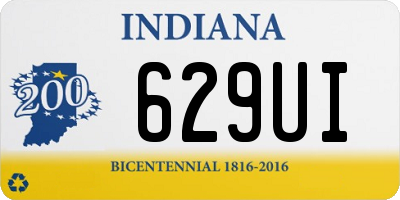 IN license plate 629UI